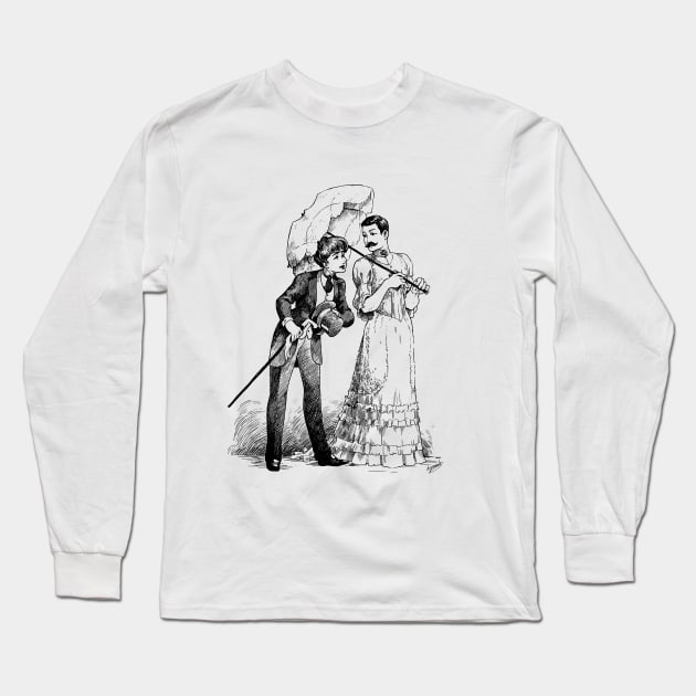 Gentlelady Long Sleeve T-Shirt by H0lyhandgrenade